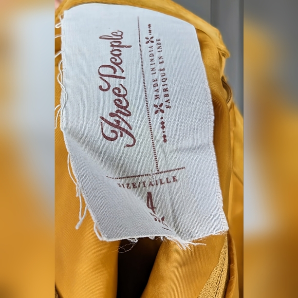 Free People Piece Out (Real Leather) Skirt - Picture 6 of 6